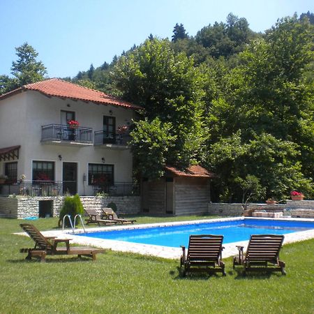 Apartmán Agrampeli Mega Chorio Exteriér fotografie