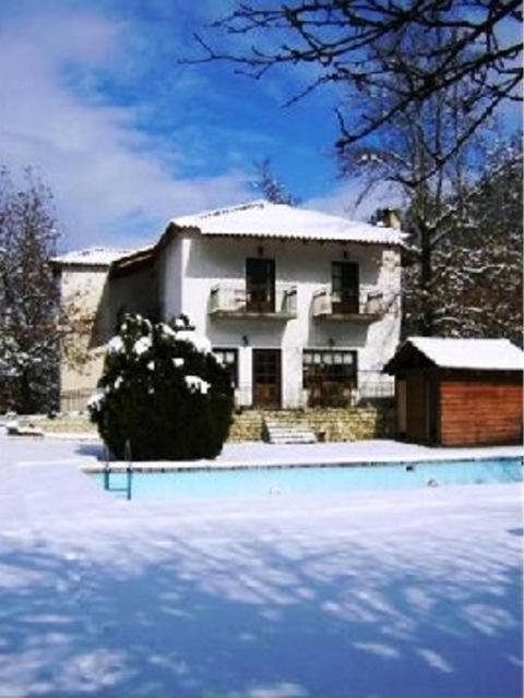 Apartmán Agrampeli Mega Chorio Exteriér fotografie